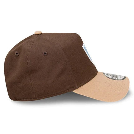 NEW ERA Las Vegas Raiders Rocky Road 9FORTY A-Frame Snapback Cap - Walnut/Camel