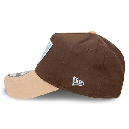 NEW ERA Las Vegas Raiders Rocky Road 9FORTY A-Frame Snapback Cap - Walnut/Camel