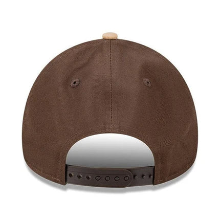 NEW ERA Las Vegas Raiders Rocky Road 9FORTY A-Frame Snapback Cap - Walnut/Camel