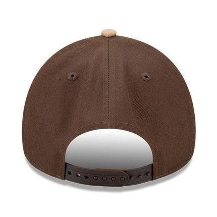 NEW ERA New York Yankees Rocky Road 9FORTY A-Frame Snapback Cap - Walnut/Camel