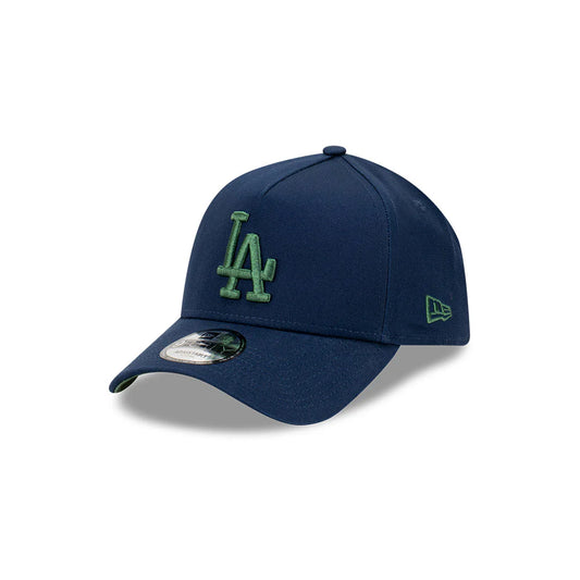 NEW ERA Los Angeles Dodgers 9FORTY A-Frame Snapback Cap - Blue Kelp