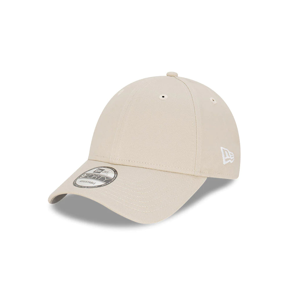 NEW ERA Essentials 9FORTY Strapback Cap - Stone/Grey