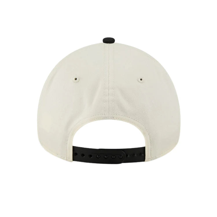 NEW ERA New York Yankees Thermo Two Tone 9FORTY A-Frame Snapback Cap - Chrome White/Black