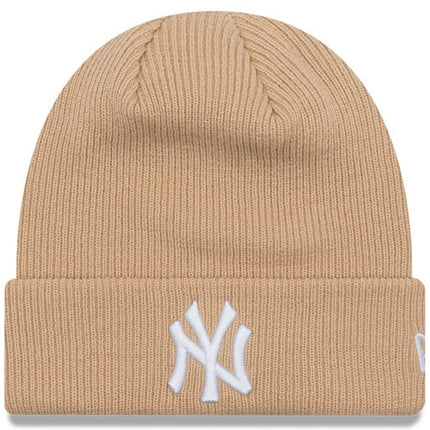 NEW ERA New York Yankees Medium Knit Beanie - Camel - VENUE.