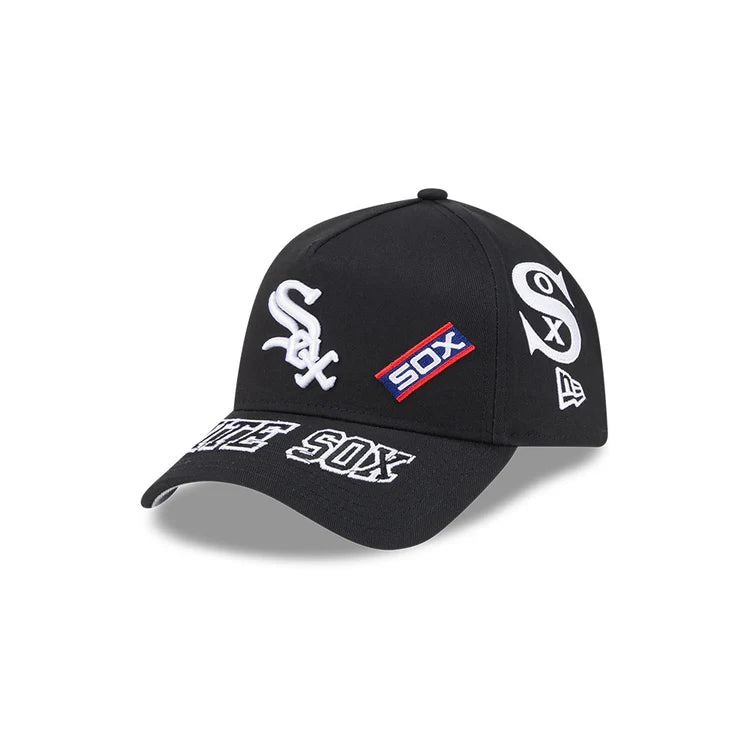 NEW ERA Chicago White Sox NBA All Over 9FORTY A-Frame Snapback Cap - OTC