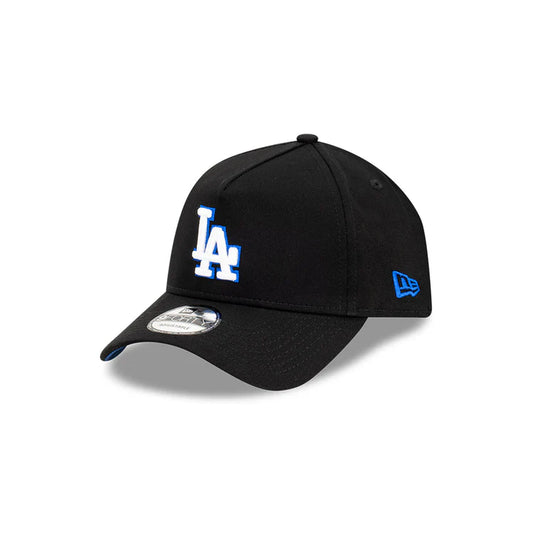 NEW ERA Los Angeles Dodgers 9FORTY A-Frame Snapback Cap - Black/Royal/White