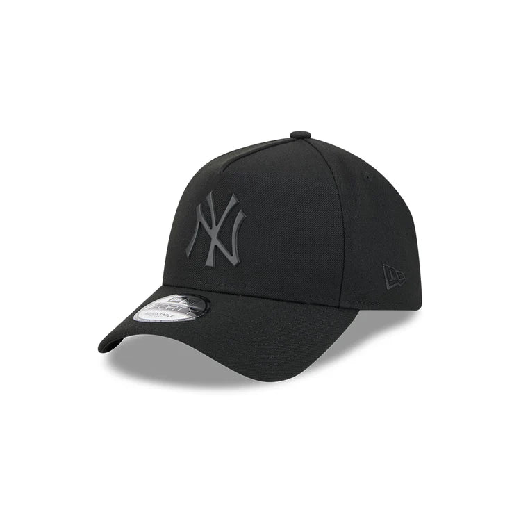 NEW ERA New York Yankees TPU 9FORTY A-Frame Snapback Cap - Black