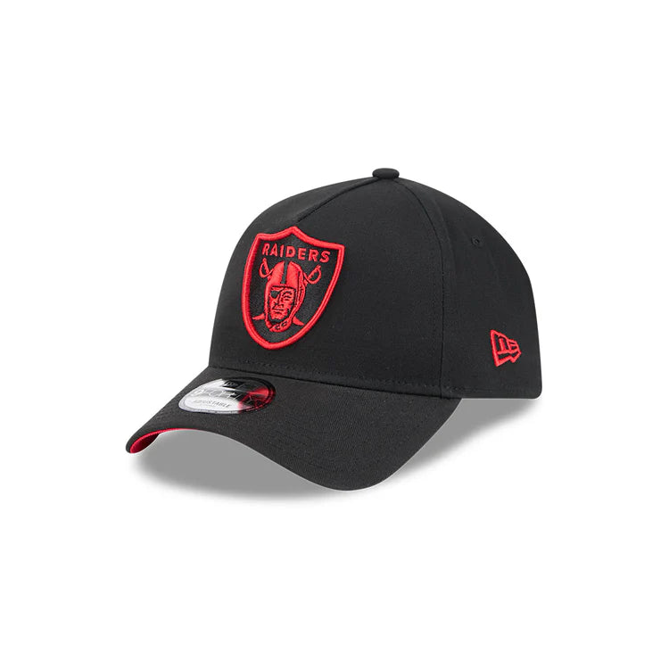 NEW ERA Las Vegas Raiders 9FORTY A-Frame Snapback Cap - Black/Scarlet