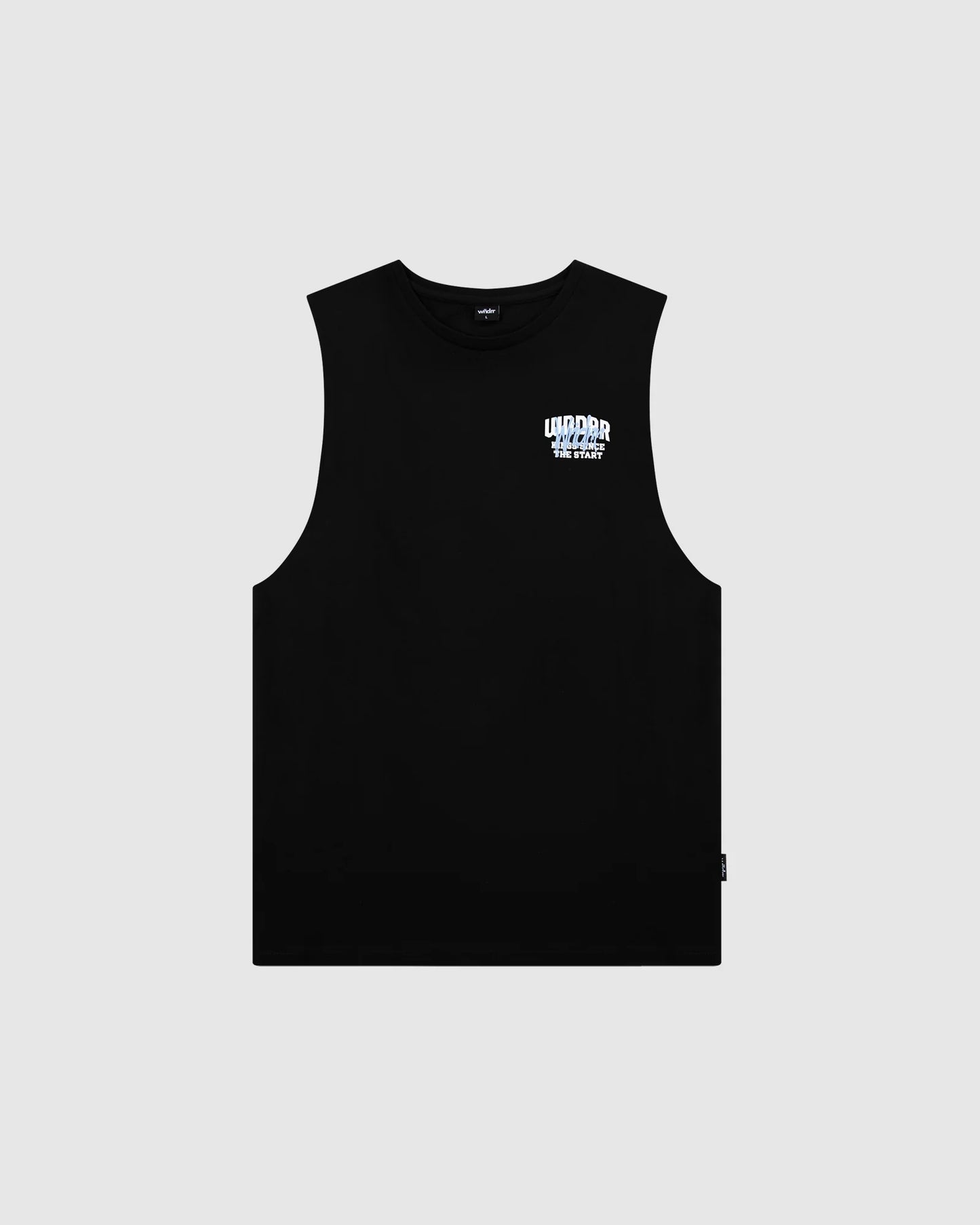 WNDRR Top Tier Mens Muscle Tank - Black