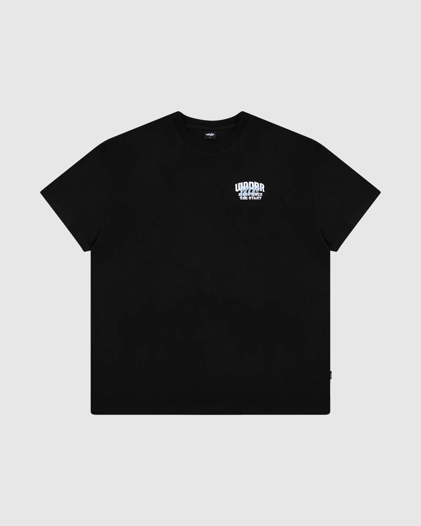 WNDRR Top Tier Box Fit Mens Tee - Black