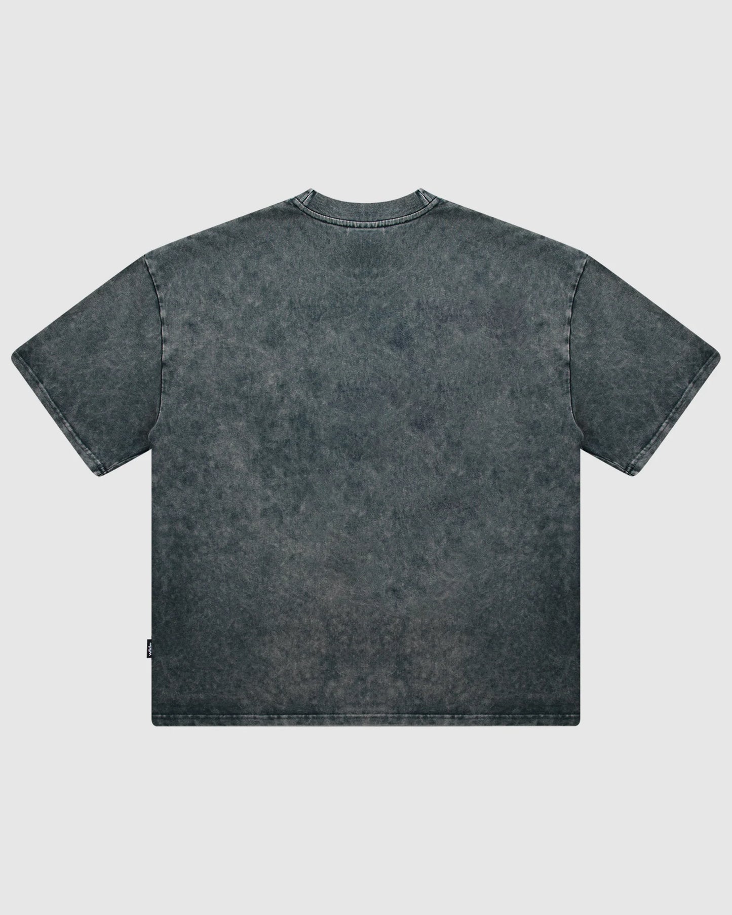 WNDRR Constrict Heavy Weight Mens Tee - Washed Grey