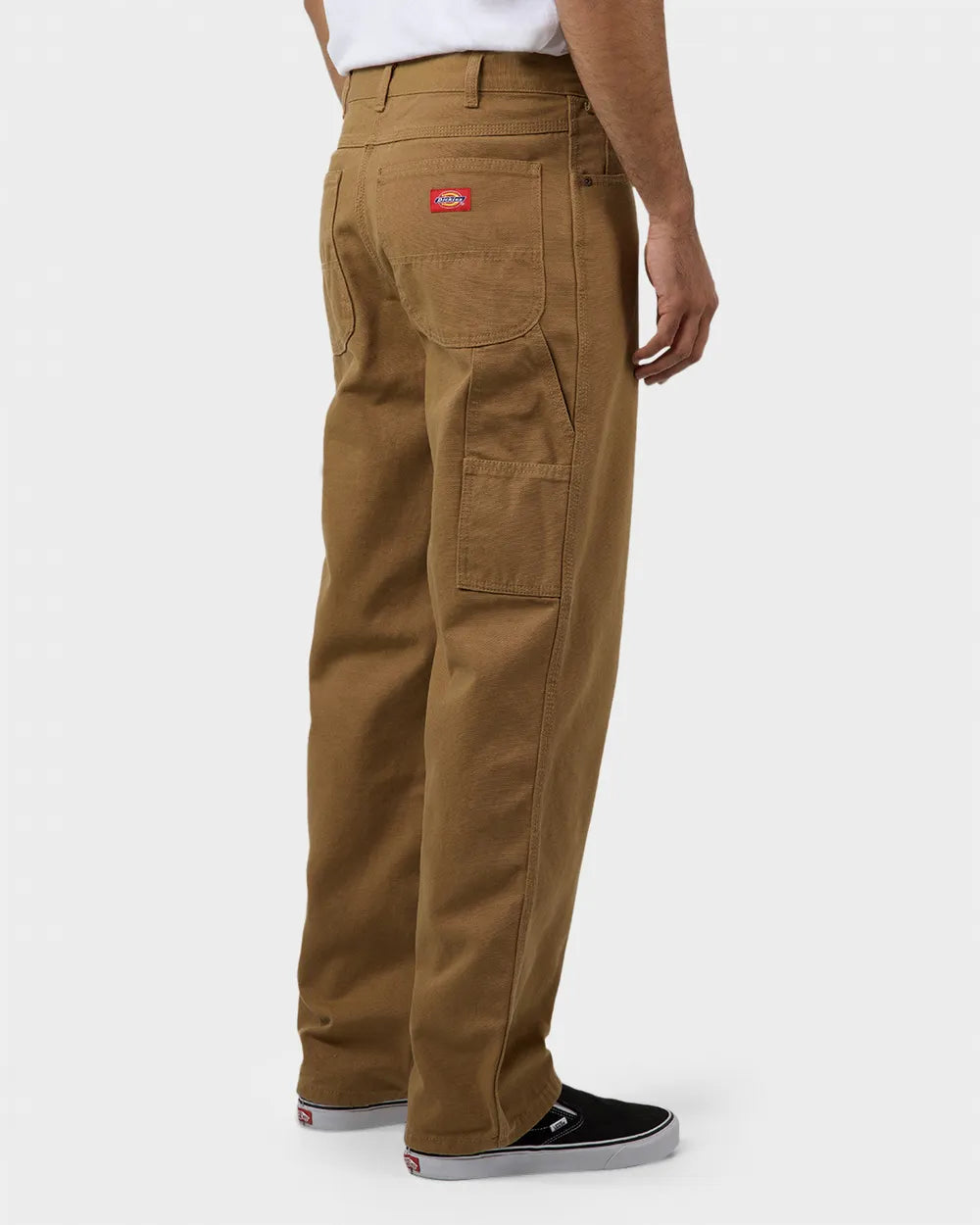 DICKIES 1939 Relaxed Fit Carpenter Denim Jeans - Rinsed Brown Duck