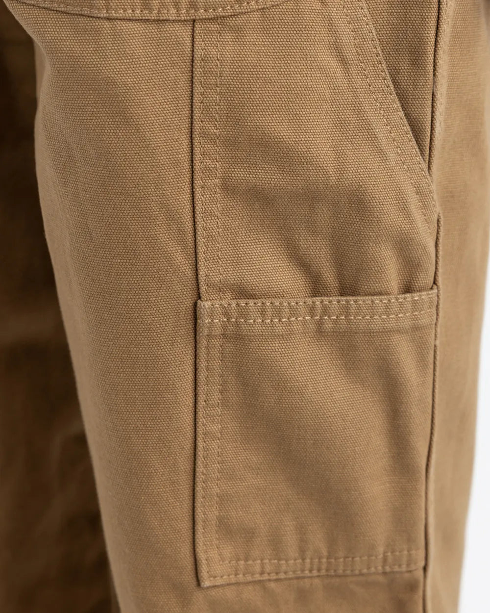 DICKIES 1939 Relaxed Fit Carpenter Denim Jeans - Rinsed Brown Duck