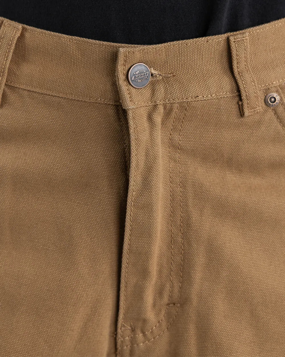 DICKIES 1939 Relaxed Fit Carpenter Denim Jeans - Rinsed Brown Duck