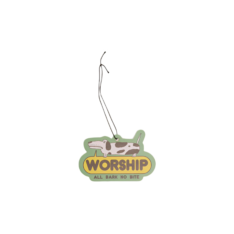 WORSHIP Watchdog Air Freshener - White