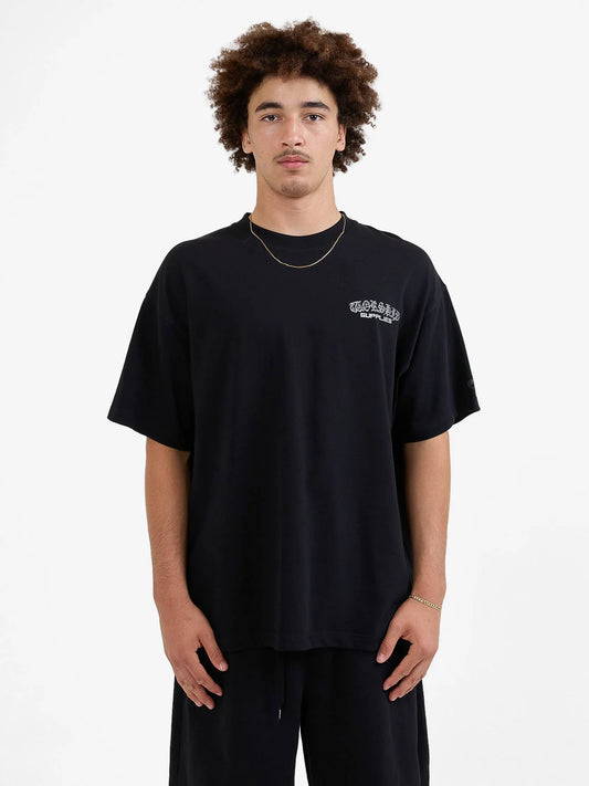 WORSHIP Liquid Oversized Mens Tee - Black