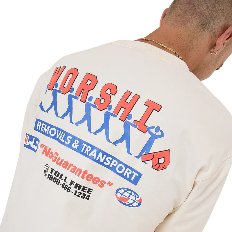 WORSHIP Logistics Mens Tee - Zine