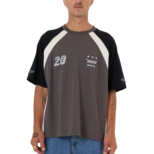 WORSHIP Shooter Oversized Raglan Mens Tee - Zine