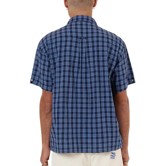 WORSHIP Removal Mens Shirt - Bell Air Blue