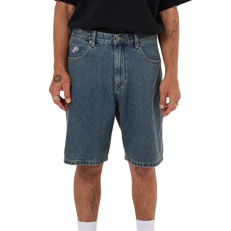 WORSHIP Logorama Big Dawg Mens Jean Short - Odyssey