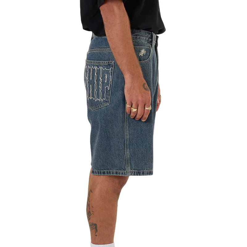 WORSHIP Logorama Big Dawg Mens Jean Short - Odyssey