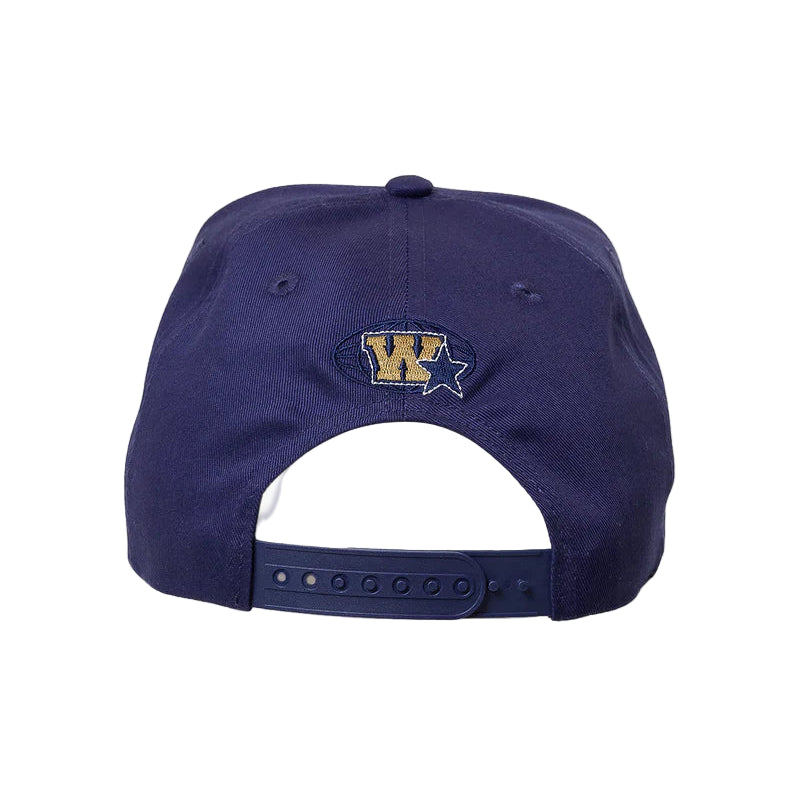 WORSHIP Major League Snapback Cap - Medieval Blue