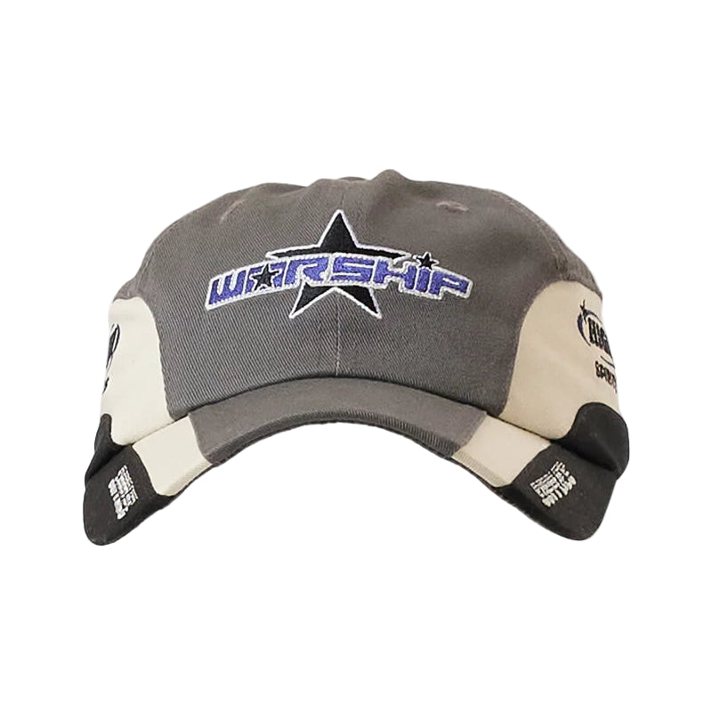 WORSHIP Shooter Strapback Cap - Steel Grey