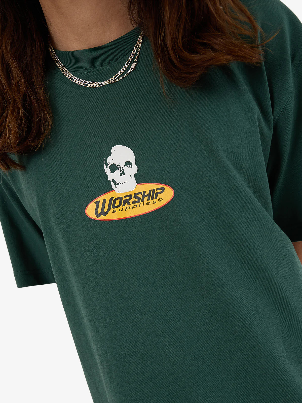 WORSHIP Bistro Mens Tee - Bistro Green