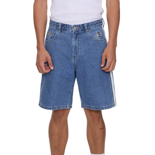 WORSHIP Blender Big Dawg Mens Jean Short - Sky High Blue
