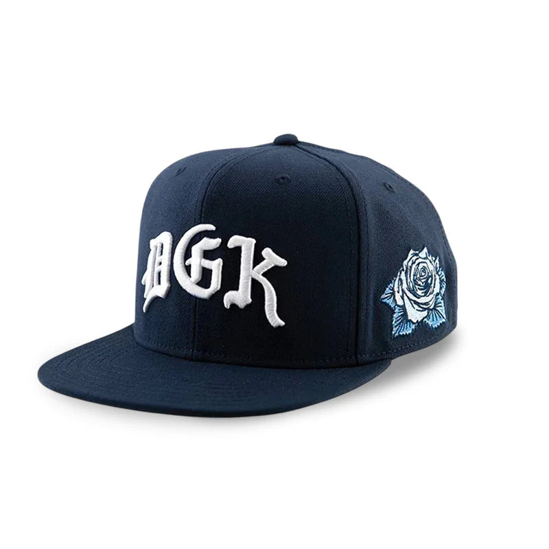 DGK Pray Snapback Cap - Navy