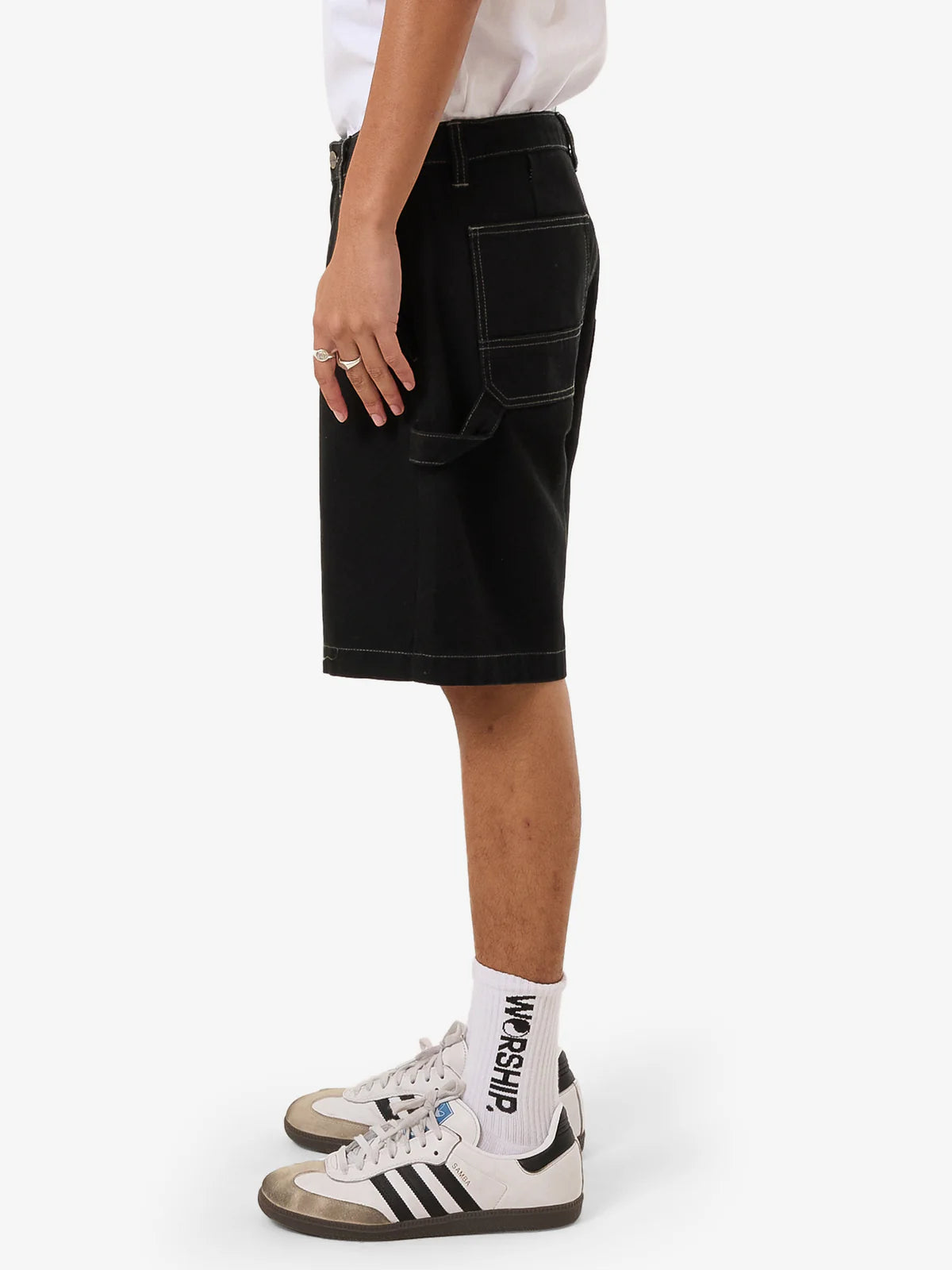 WORSHIP Monty Mens Utility Short - Black