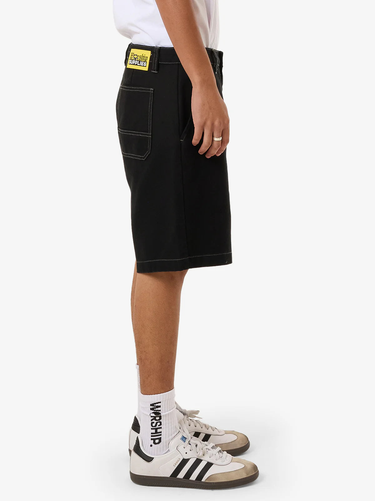 WORSHIP Monty Mens Utility Short - Black