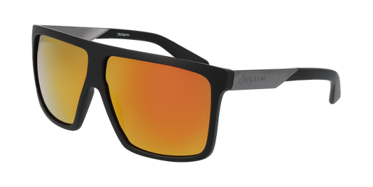 DRAGON Ultra Sunglasses - Matte Black/LL Red Ion - VENUE.