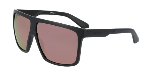 DRAGON Ultra Sunglasses - Matte Black/LL Rose Gold Ion - VENUE.