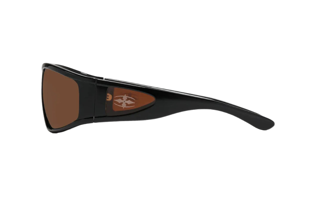 RITUAL VISION The Vacationer Polarised Sunglasses - Polished Black/Bronze