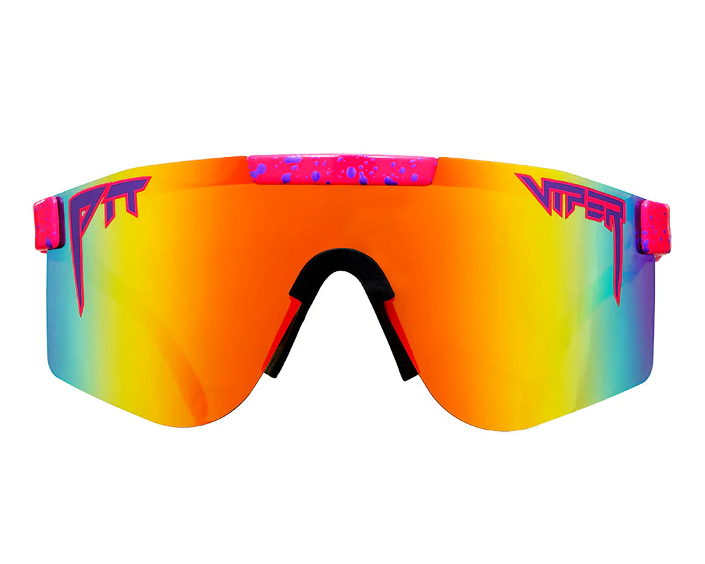 PIT VIPER The Radical Original Double Wide Sunglasses - Polarized Rainbow