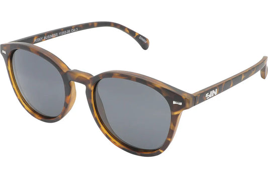 SIN Risky Business Polarised Sunglasses - Tort/Smoke