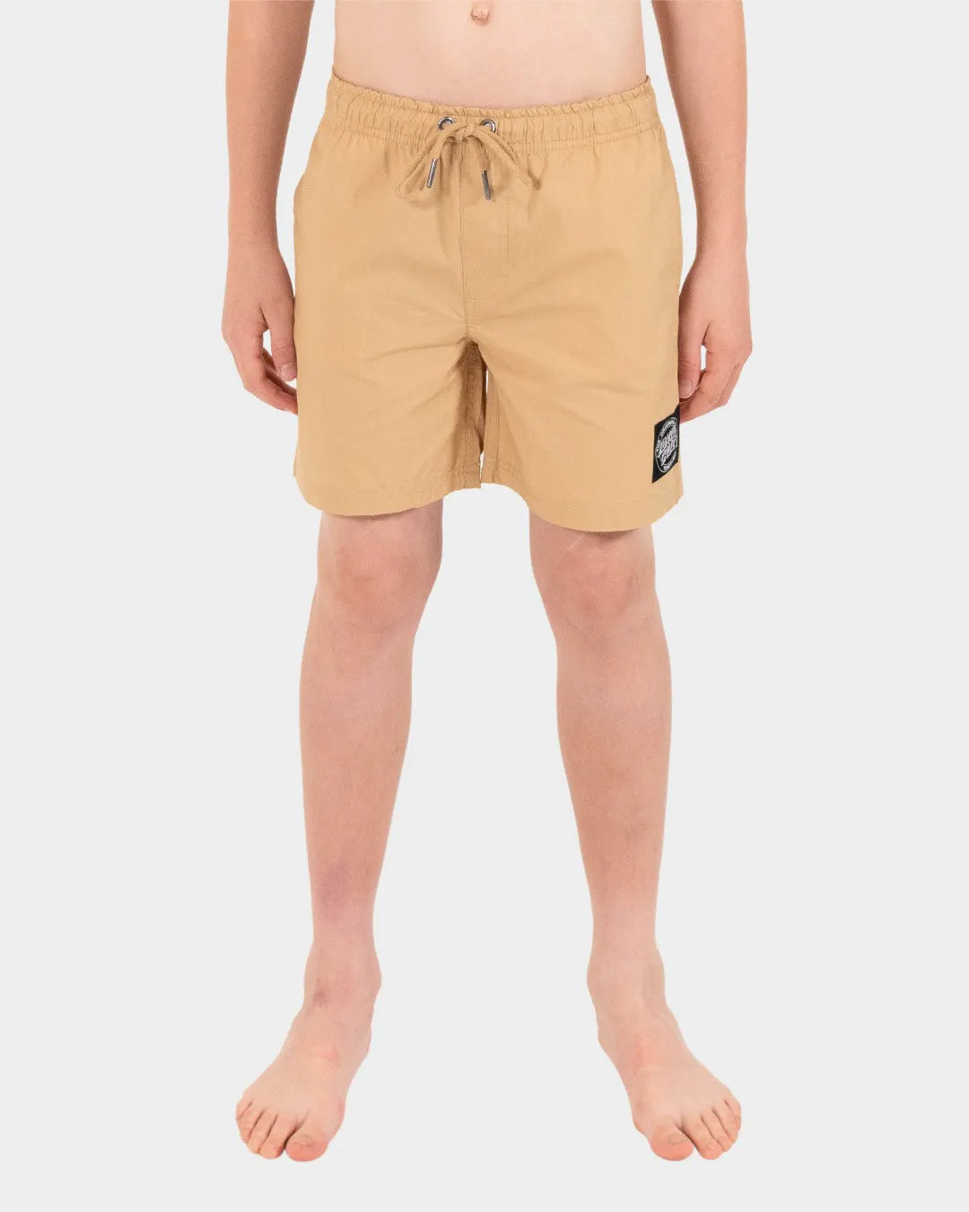 SANTA CRUZ MFG Cruzier Solid Youth Beach Short - Tan