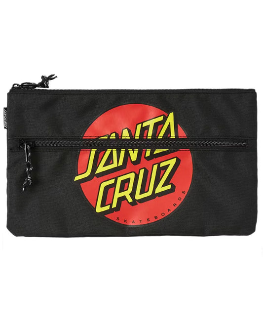 SANTA CRUZ Classic Dot Pencil Case - Black