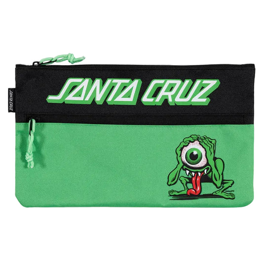 SANTA CRUZ Eyegore Pencil Case - Light Green