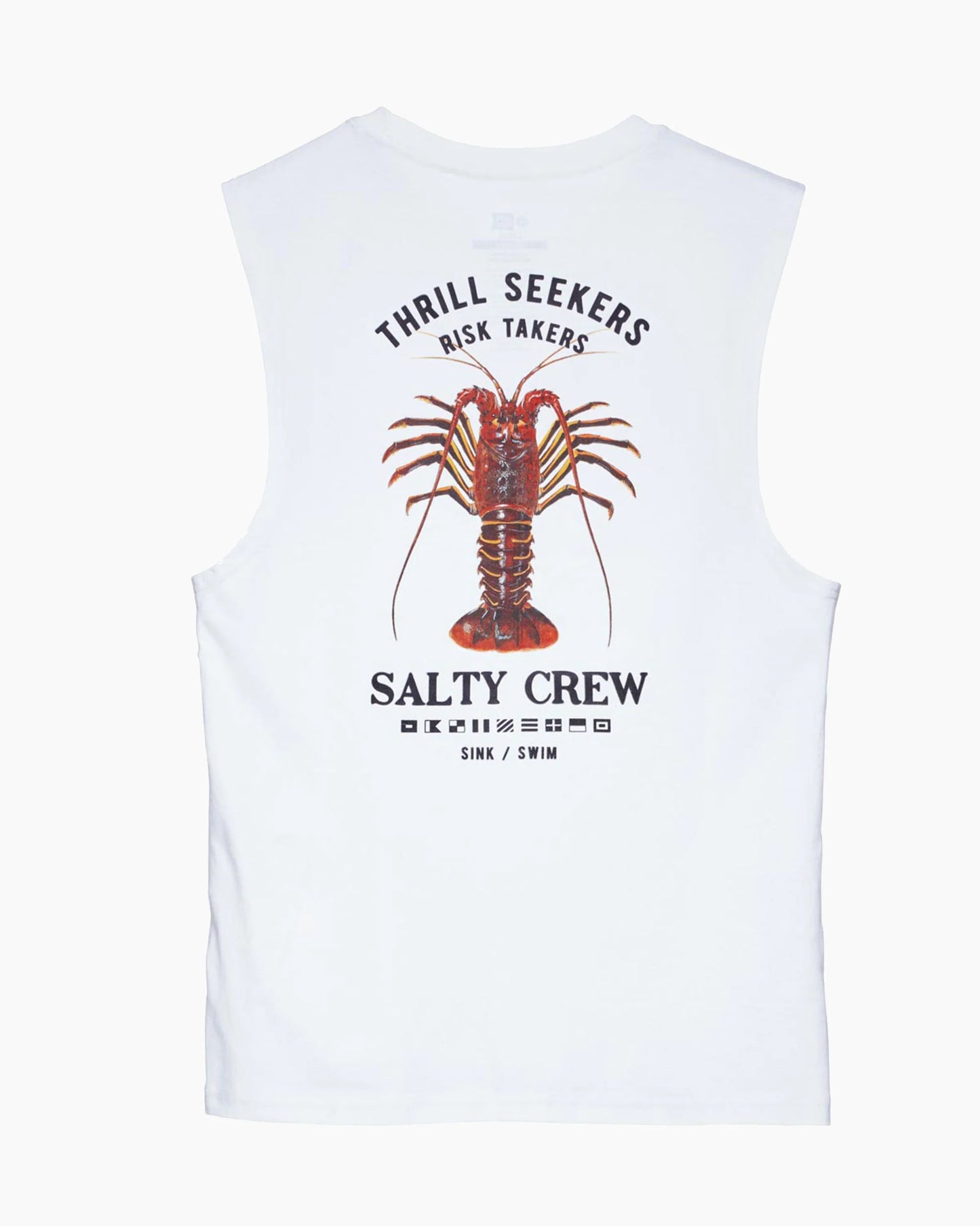SALTY CREW Buggin Out Mens Tank - White