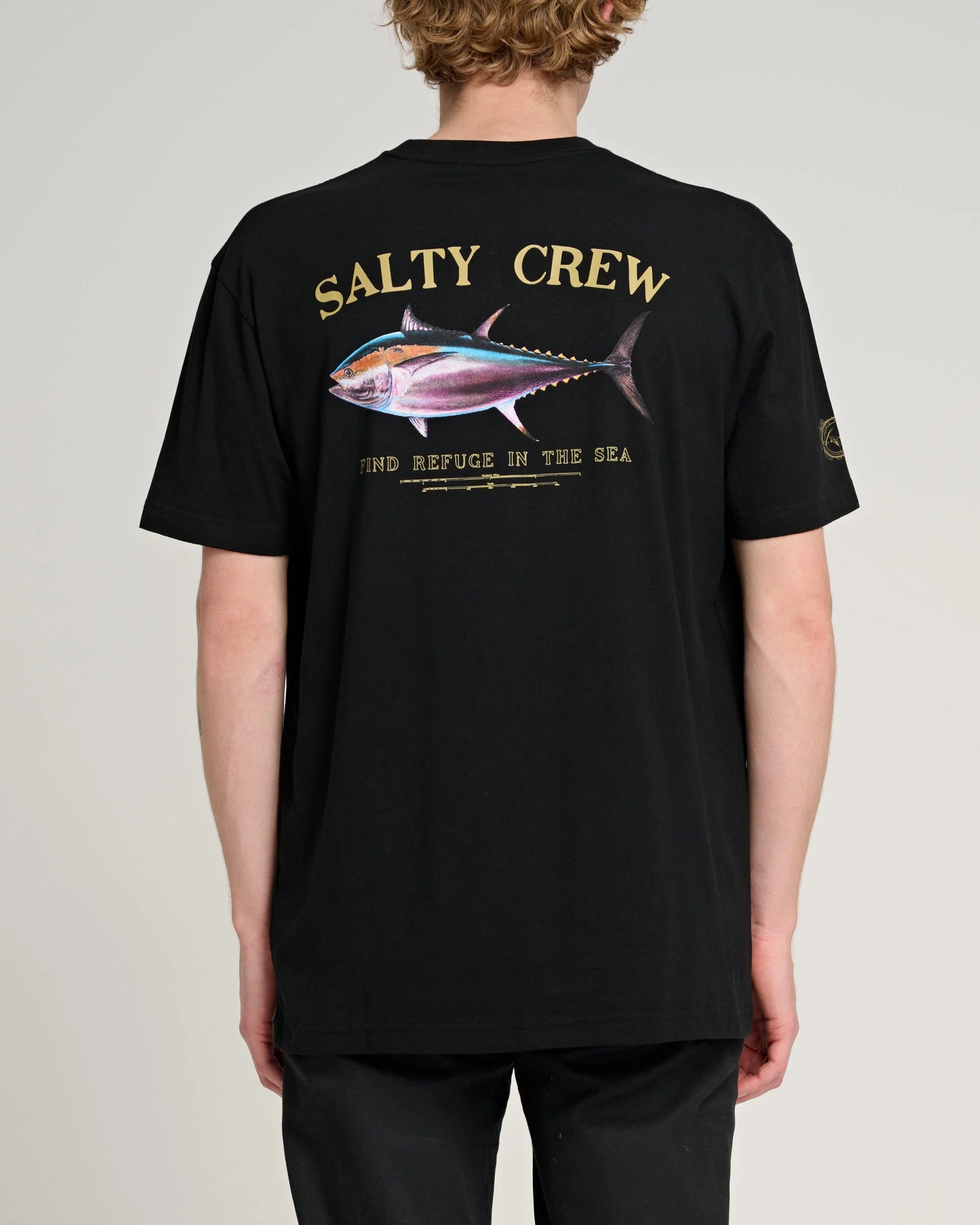 SALTY CREW Big Blue Premium Mens Tee - Black