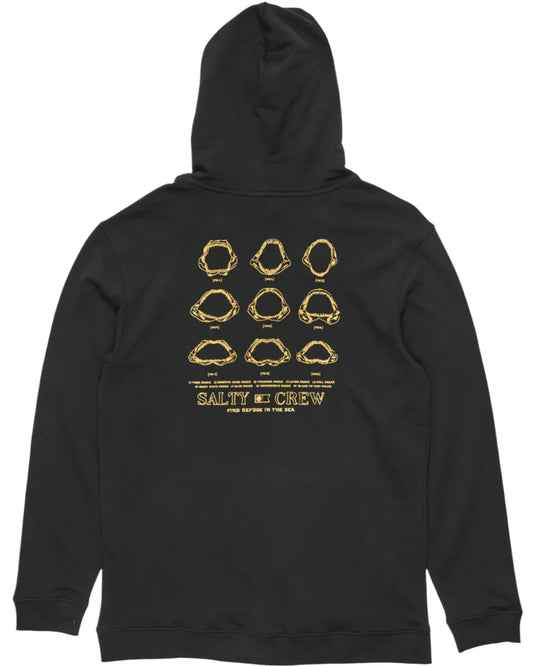 SALTY CREW Jawbone MW Mens Hoodie - Black