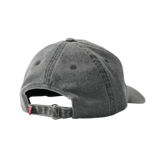 SDOUBLE Country 6 Panel Low Pro Strapback Cap - Black