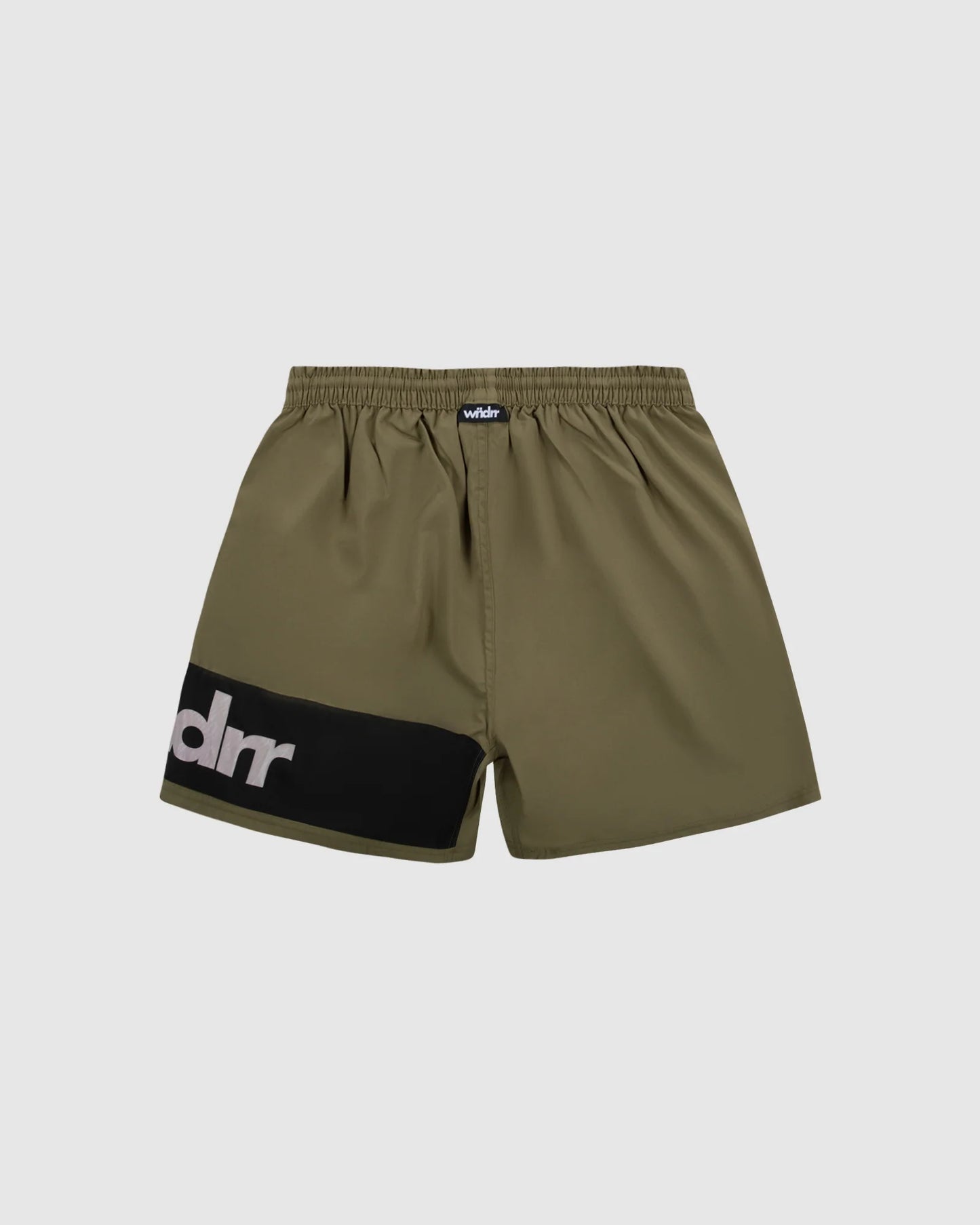 WNDRR Fusion Mens Elastic Waist Sport Short - Dark Green