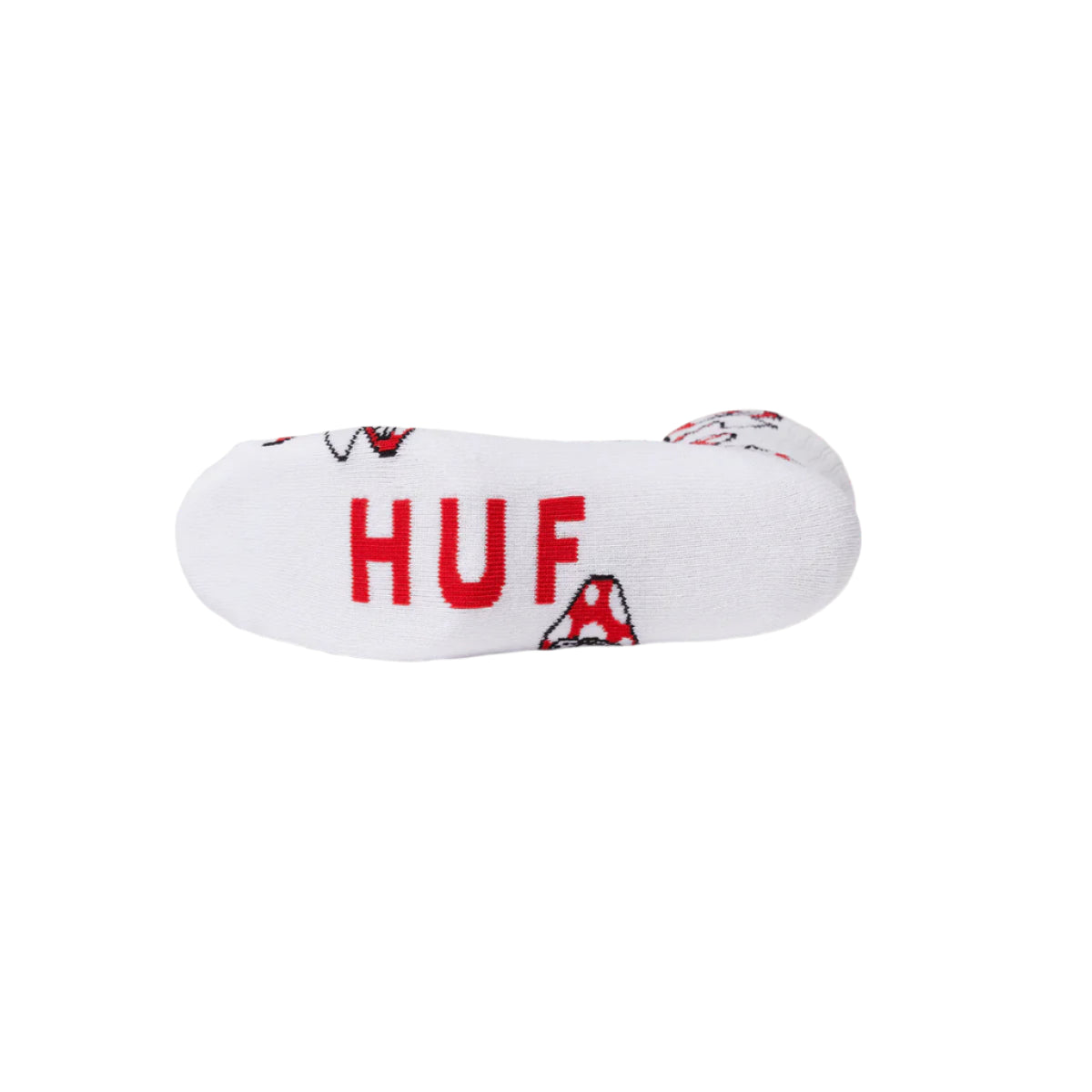 HUF Shrooms 1pk Socks - White