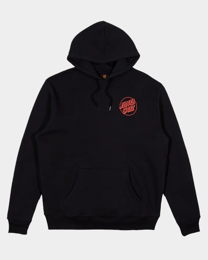 SANTA CRUZ Opus Screaming Hand Mens Hoodie - Black