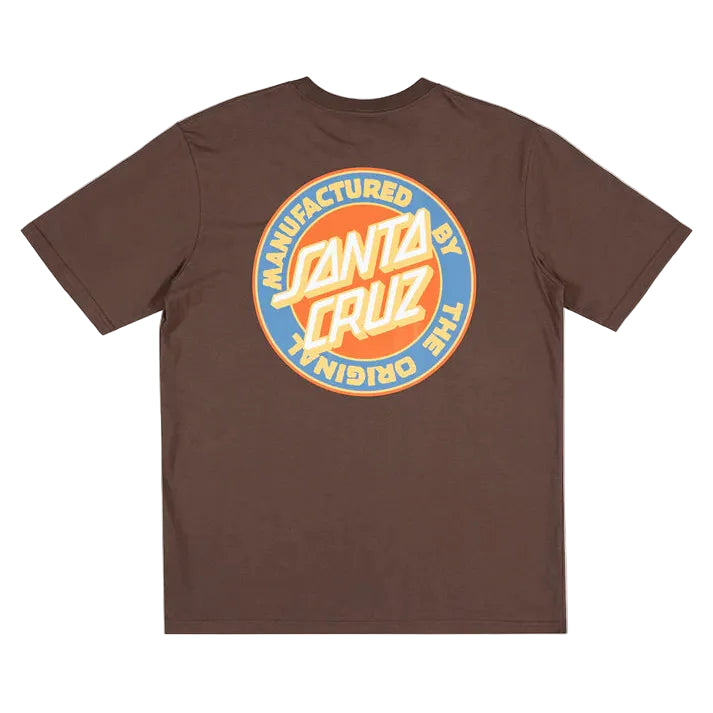 SANTA CRUZ Ranger MFG Mens Tee - Brown
