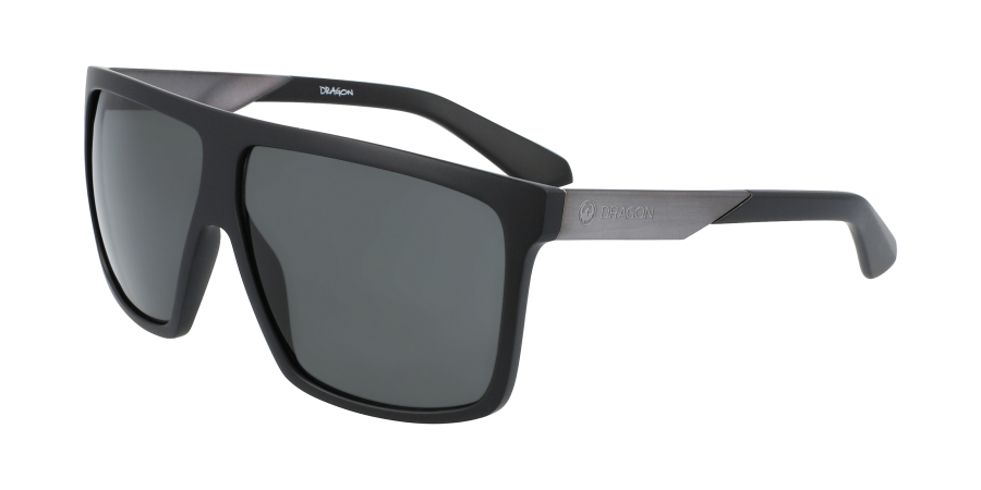 DRAGON Ultra Sunglasses - Matte Black/LL Smoke - VENUE.