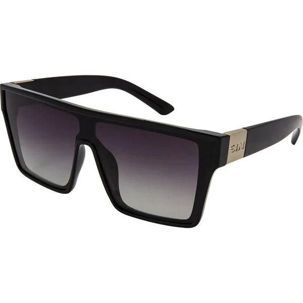 SIN Loose Cannon Polarised Sunglasses - Shiny Black/Smoke - VENUE.